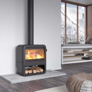 poele a bois Dovre gris anthracite